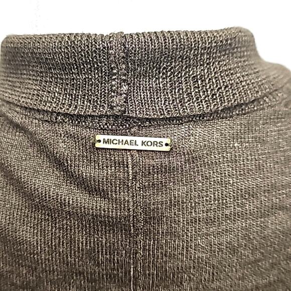 Michael Michael Kors for Macys Rich Olive Open Front Cropped Sweater Sz 1X (NWT) - Picture 7 of 12